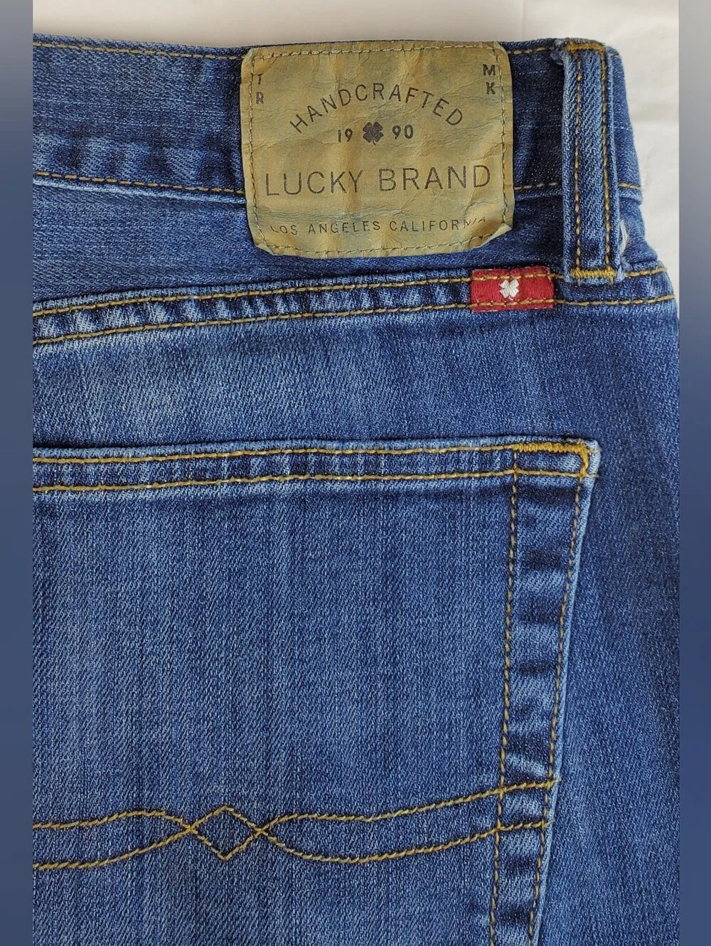 Lucky Brand Mens 429 Classic Straight Denim Jeans - Size 38 x 32 - EUC